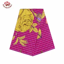 Анкара Африканский полиэстер восковая ткань BlueBinta настоящий воск высокое качество 6 ярдов ткань для свадебного платья FP6048