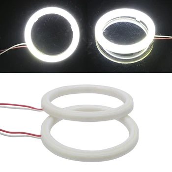 

LED Headlight Car Angel Eyes Daytime Running Light DRL A Pair Car Light Accessories