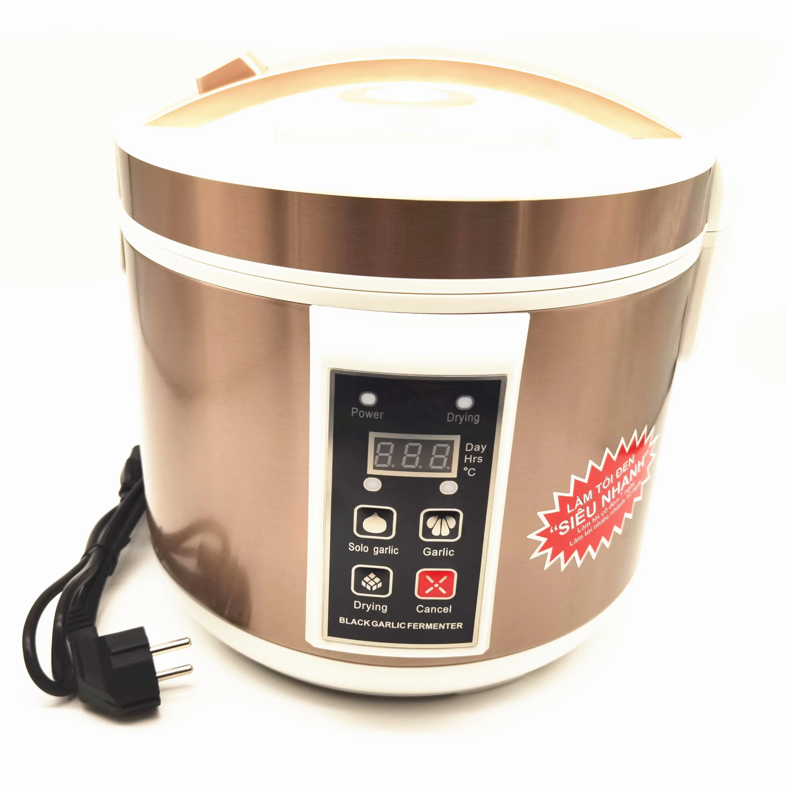 110V 220V 5L Automatic Black garlic fermenter household DIY zymolysis zymosis pot maker black fermenting machine EU/AU/Uk | Бытовая