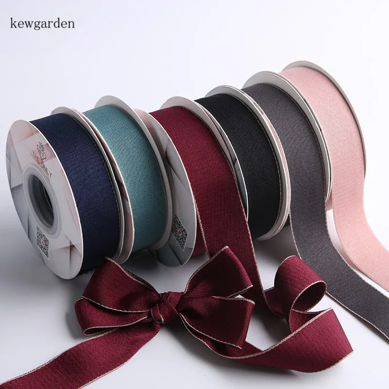 Kewgarden 1 &quot1 5&quot 38 мм 25 атласная лента вручную изготовленная DIY волос бант