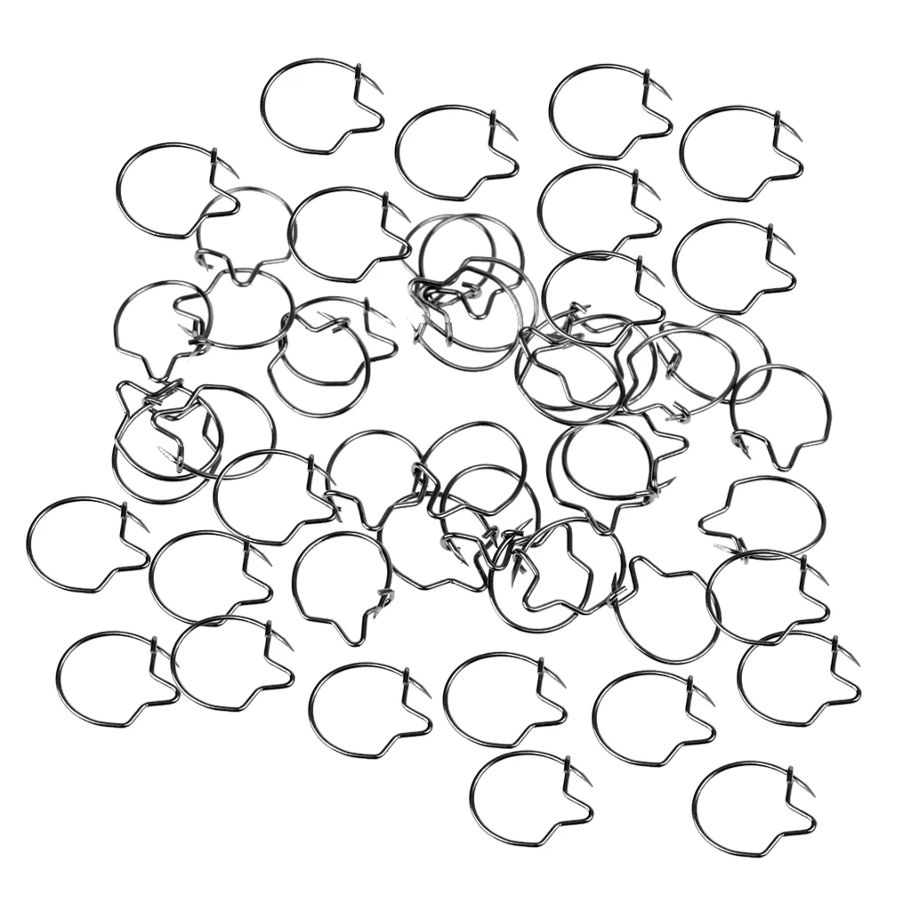 

100 Pcs. Maggot Clips Maggot Clip For Medusa Rig - Fishing Tackle Fishing Tackle S / M