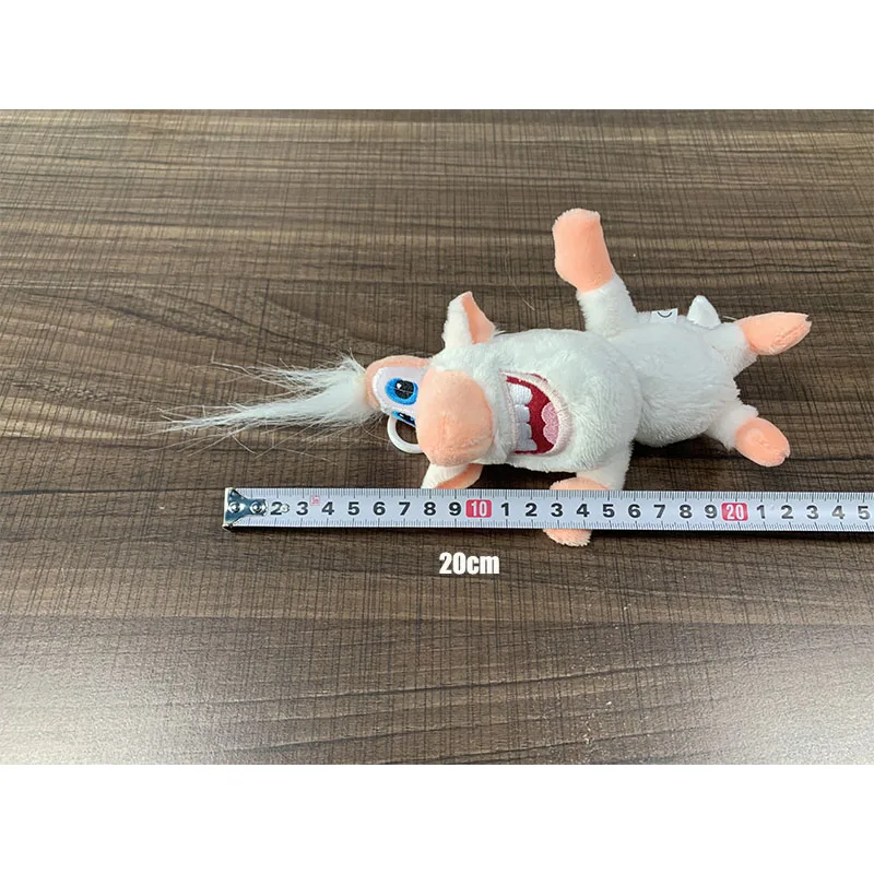 Hot Selling Currently Available Russia Cartoon White Pig Booba Buba Plush Toys Gift Doll Toy