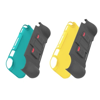 

for Switch Lite Case Protector Coque Suitable New 2-In-1 TPU Protective Cover Built-in 2 Game Card Slots