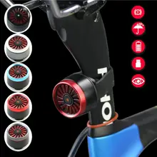 USB Перезаряжаемые велосипед задний светильник светодиодный велосипедный Предупреждение Безопасности Смарт-лампа