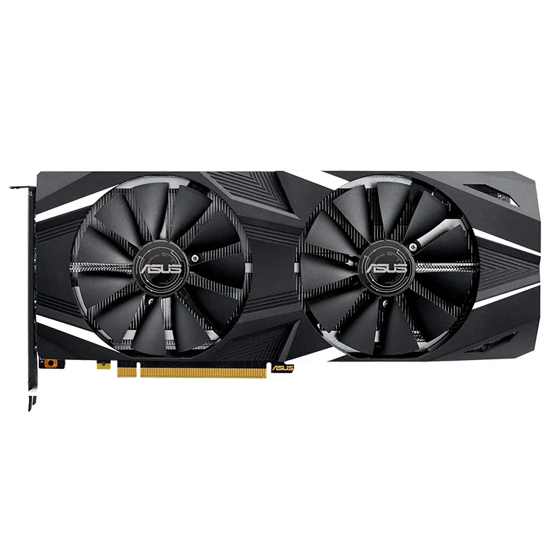 Asus ROG RTX2070 супер DUAL-RTX2070S-O8G компьютерная игровая видеокарта поддержка 4 выхода экрана