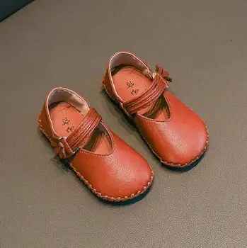 

Fashion Casual Toddler Kid Shoes Baby Girl Flower Leather Single Princess Party Dancing Shoes Sandal