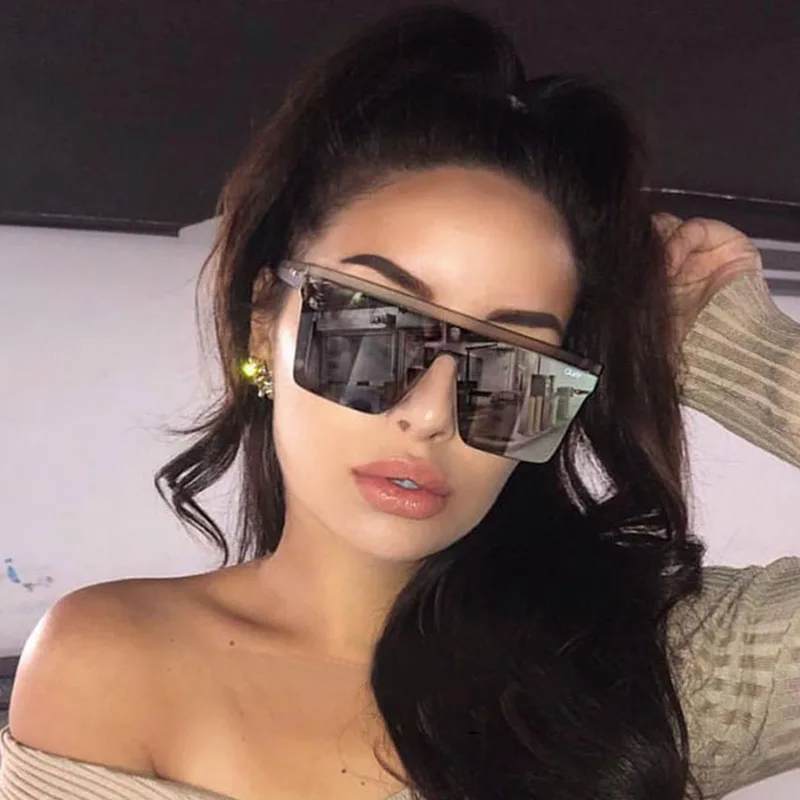 coach sunglasses 2020 Vintage Oversized Square Sunglasses Luxury Brand Black Leopard Big Frame Sun Glasses Female Shades Coulos UV400 Okulary big round sunglasses