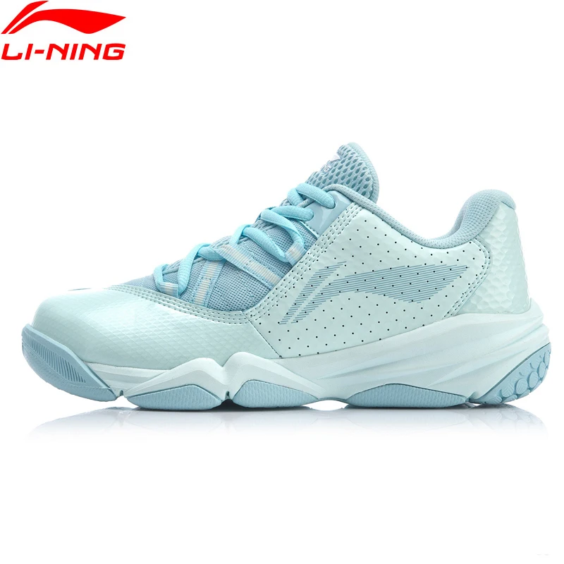 Li-Ning Women ACCELERATIONV3 Badminton Shoes PAVTRAC Wearable Support LiNing Cushion Comfort Sport Shoes Sneakers AYTP044 OND19