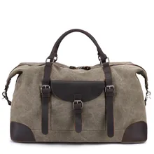Дорожная сумка из водонепроницаемого холста для мужчин, Большая вместительная мужская сумка для ручного багажа, сумки для путешествий, модные выходные сумки