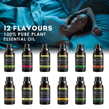 

Sweetvally 30ML Aroma Oil Lavender Rosemary Tree 100% Pure Plant Oil Diffusers Aromatic Aromatherapy Natural Massage Relax