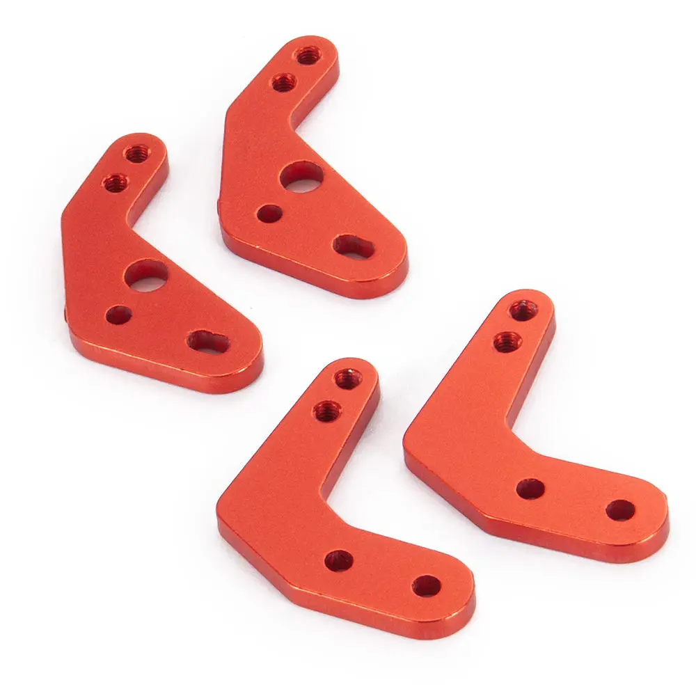 4pcs/set Alloy Shock Absorber Mount Height Angle Stand Tower For 1/10 RC Axial SCX10II
