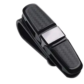 

Car Sunglasses Frame Carbon Fiber Bill Glasses Clip Multifunctional Abs Car Creative Eye Box Card Clip