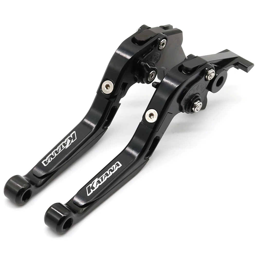 

Motorcycle Accessories CNC Brake Clutch Levers For Suzuki 600 750 KATANA 1998-2006 Brake Lever Foldable Extendable Adjustable