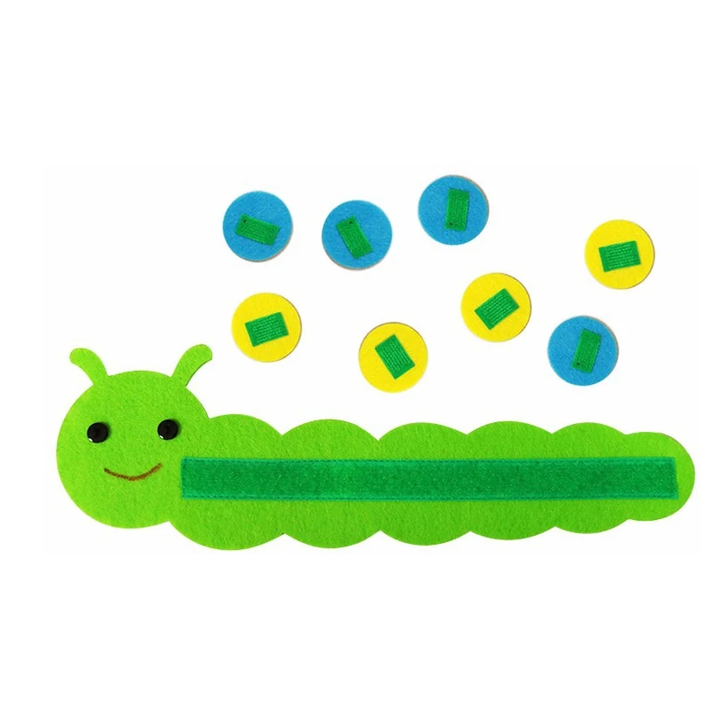  Sz Steam Number Caterpillar Kids Arts Crafts Toy For Children Kindergarten Teaching Aid Manual Diy  - 4000253871801