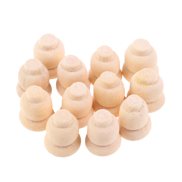 12pcs/lot 1:12 DIY Doll House Mini Furniture Parts Handmade Accessories Pocket Cabinets Tea Table Legs Sofa Legs 1