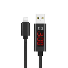 USB Дата-кабель Micro USB для Iphone Тип-C с светодиодный Дисплей умная защита зарядных устройств для мобильных телефонов Powerbank Зарядное устройство тестер линия
