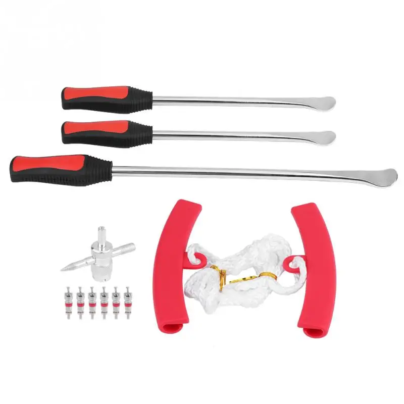 1Set Motorcycle Bicycle Tire Changing Levers Spoon Tire Iron Kit Tire Changing Lever Tools Professional Tire Repair Tools - Цвет: style1
