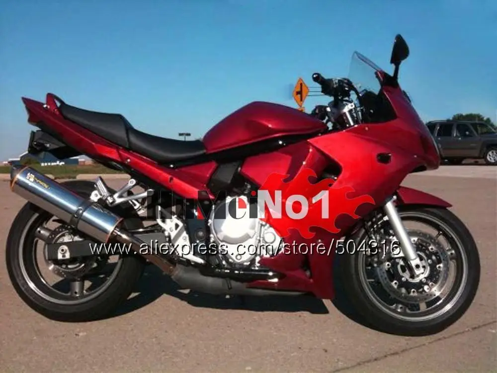 GSXF-650 для SUZUKI GSXF650 08 09 10 2011 2012 2013 24MC. 68 темно orange GSX650F GSXF 650 2008 2009 2010 11 12 14 обтекатели - Цвет: No. 32 Red