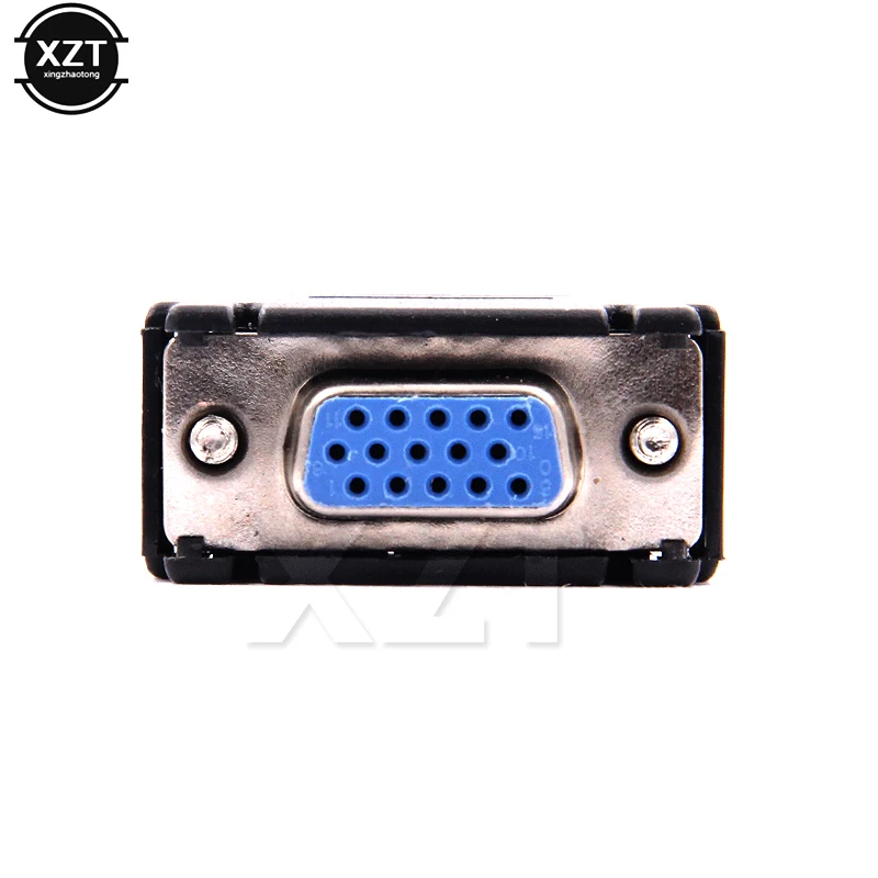 VGA Extender Female to LAN CAT5 CAT6 RJ45 Network Cable Adapter Kit Color Black | Обустройство дома