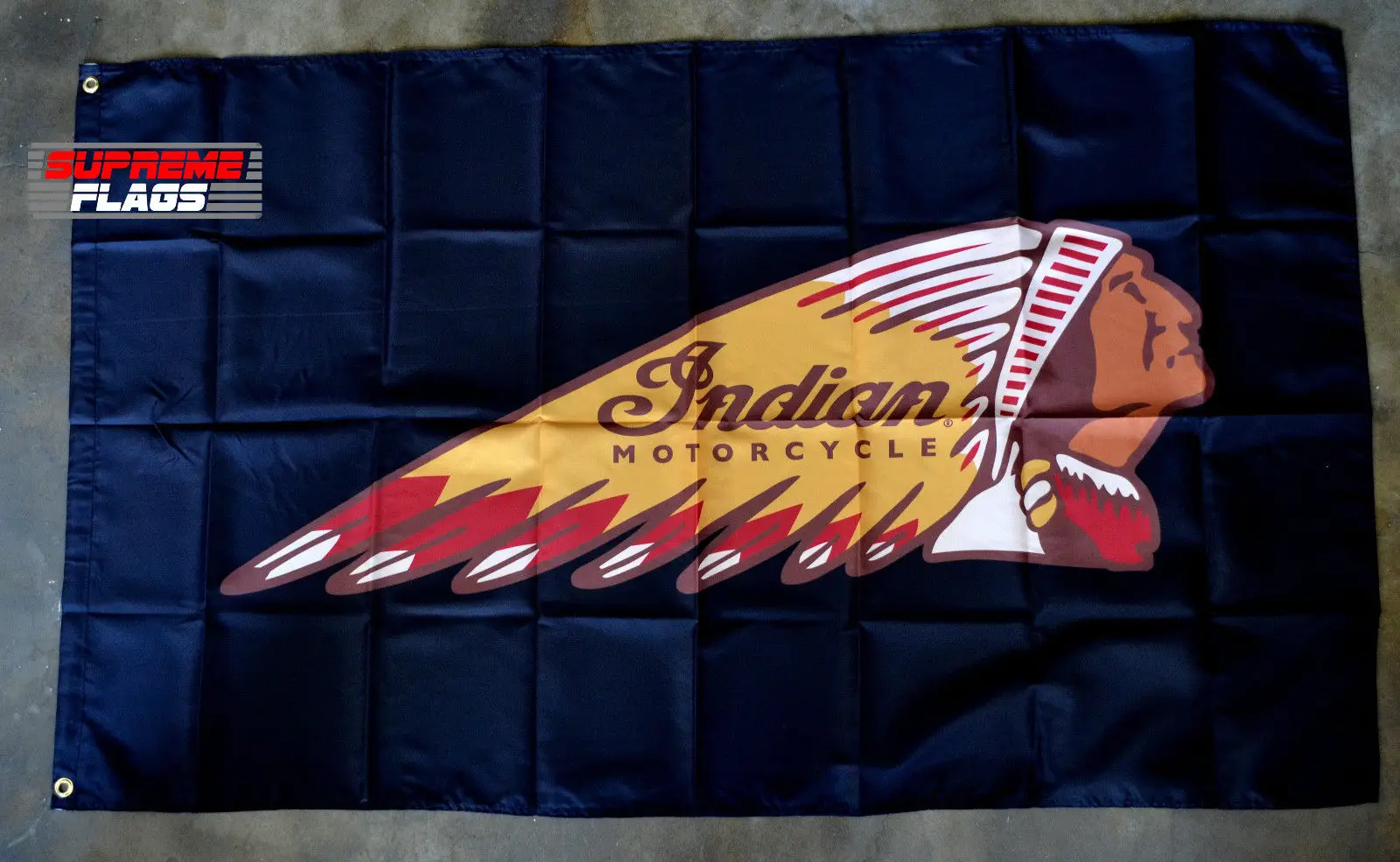 

3ft x 5ft 3x5ft Indian Motorcycle Flag Banner print Polyester banner flag Size 150*90cm