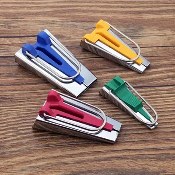 

4pcs/set Multi-sized Bias Binding Tape Makers Wrapper DIY Fabric Cylinder Tape Trim Wrapper Sewing Hand Tools