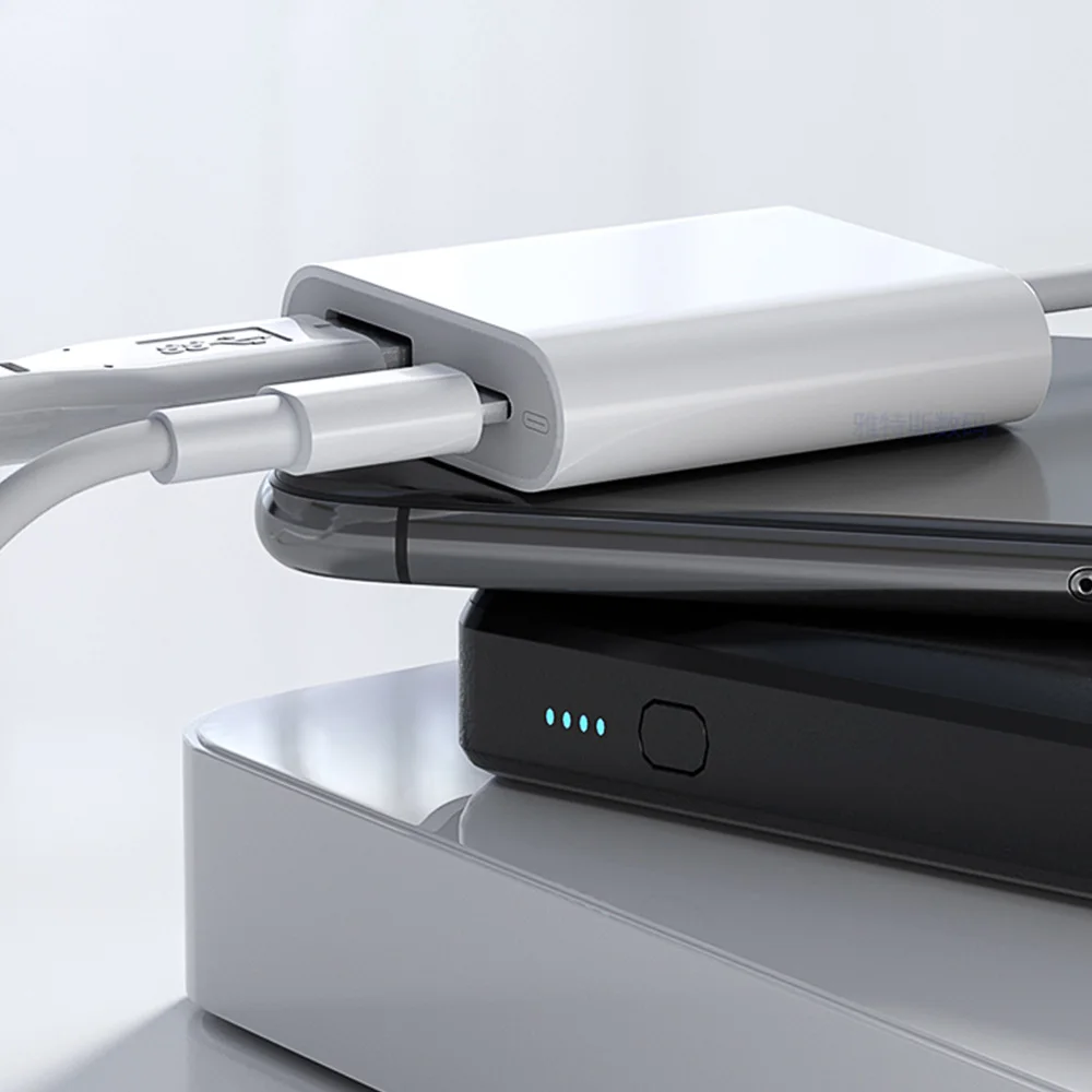 Адаптер USB OTG для iPhone iPad iOS13 адаптер Lightning 3 0 U Disk мыши клавиатуры камера|Переходники