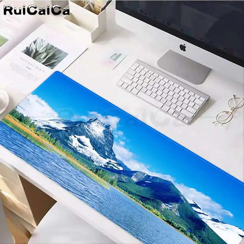 RuiCaiCa Подарочный коврик для мальчика, мягкий коврик для мыши, для офиса, геймера,, большой коврик для мыши, коврик для клавиатуры