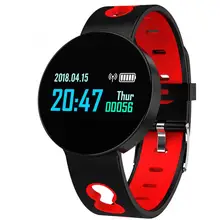 Смарт спортивные часы X1 цветной экран Smartwatch Браслет сердечного ритма фитнес монитор сна счетчик