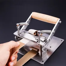 Pelapatate da taglio manuale in acciaio inossidabile per diradamento artigianale in pelle con lama da 10 pezzi 10MM * 18MM