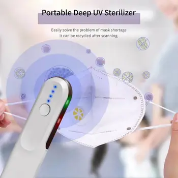 

Portable Handheld UVC Ultraviolet Sterilization Lamp Underwear Mask Germicidal Lamp UVC Germicidal Rod Household