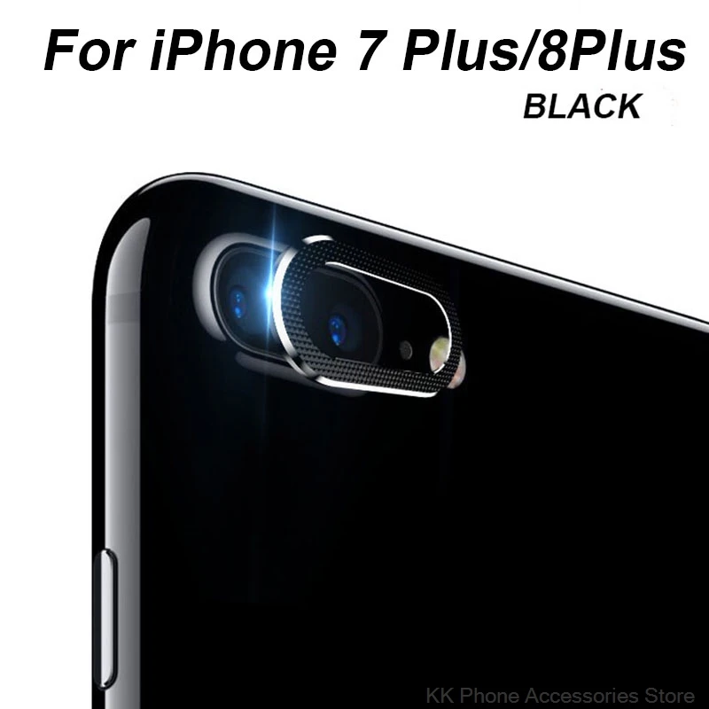 For 7 Plus 8 Plus Для iPhone X XS Max XR 7 8 Защита объектива камеры алюминиевый кольцевой чехол для iPhone 6 6s 7 8 Plus Защитная крышка для камеры мобильного объектива - Цвет: For 7 Plus 8 Plus
