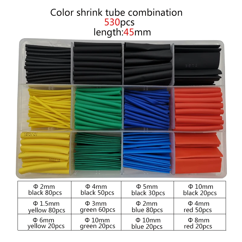 

Wire And Cable Heat Shrinkable Sleeve Polyethylene Shrinkable Insulation Protective Sleeve Combination