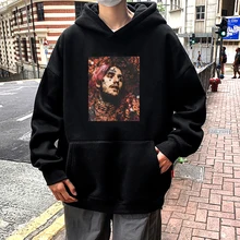 Хип-хоп Lil Peep уличная мужская толстовка с принтом певицы Harajuku модная толстовка с капюшоном Забавный Swag Rapper support повседневные мужские толстовки