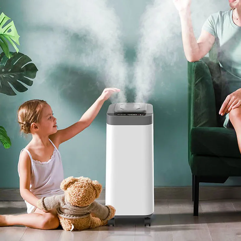 16L Large Capacity Humidifier Diffuser Household Commercial Mist Maker Remote Control Ultrasonic Mute Sprayer 480ml/H