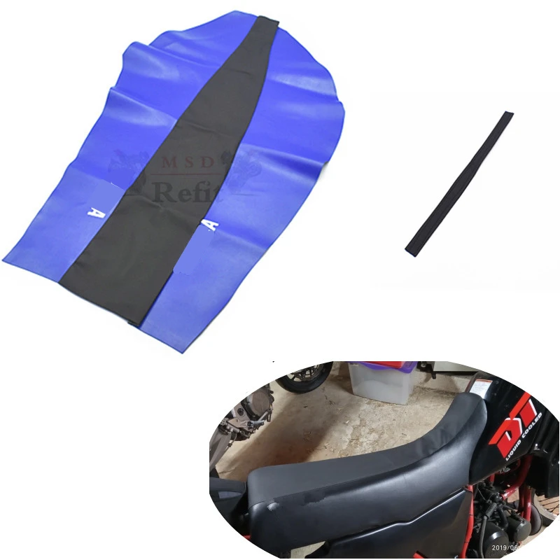 Dit Motorcycle PU Leather Seat Cushion Water Proof Seat Cover For