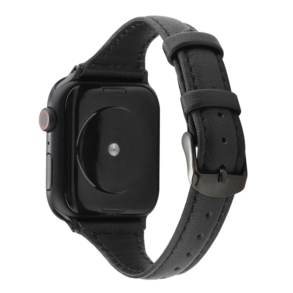 Crazy Horse первый слой натуральной кожи для Apple Watch Band 42 мм 38 мм совместимый iwatch серии 4 3 2 1