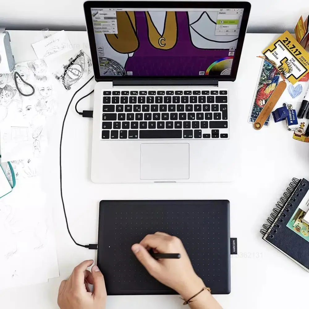  Xiaomi Drawing Tablet Digital Graphics Pad Battery-free Pen Painting Writing Table Drawing Board Su