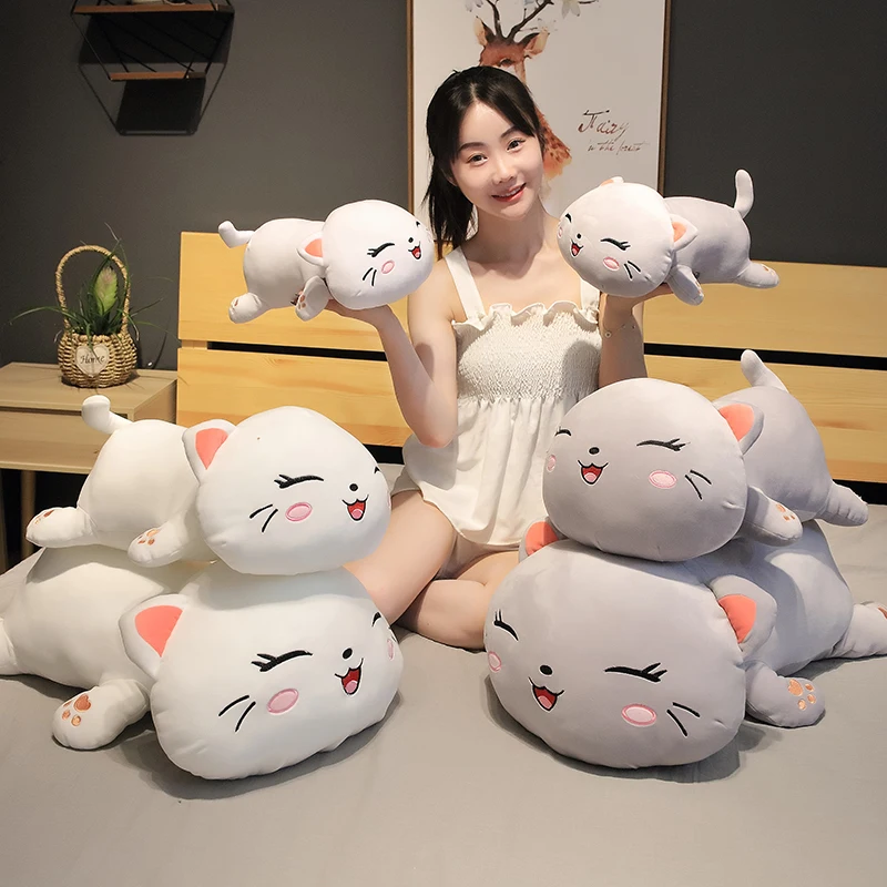Мягкие плюшевые игрушки для кошек Kawaii мягкие детей девочек рождественский