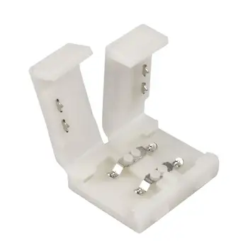 

RGB LED Strip Connector Light 10Pcs Connection 2 Pin Female 5050 White