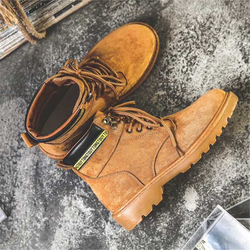 Upupper/женские ботильоны Модные женские ботинки из замши нескользящая обувь на