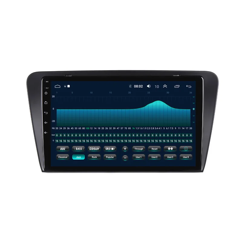 " 2.5D ips Android 9,1 автомобильный DVD мультимедийный плеер gps для Skoda Octavia 3 автомобильный компактное минирадио 32EQ стерео навигация