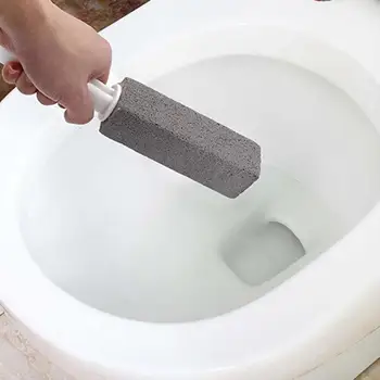 

2pcs Water Toilet Bowl Natural Pumice Stone Cleaner Brush Wand Cleaning Rod