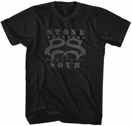 Stone Sour назад s m, L, XL, 2XL черная футболка