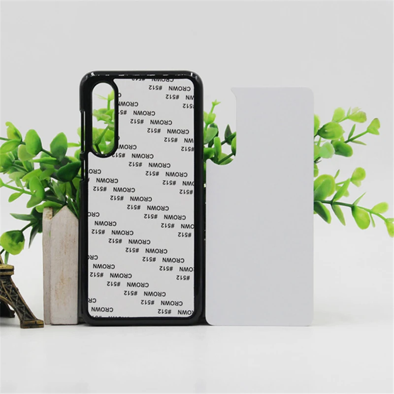 2D чехол, сублимационная печать для Xiaomi Mi 9 9 SE PC жесткий пустой Печатный чехол с алюминиевым металлическим листом 10 шт