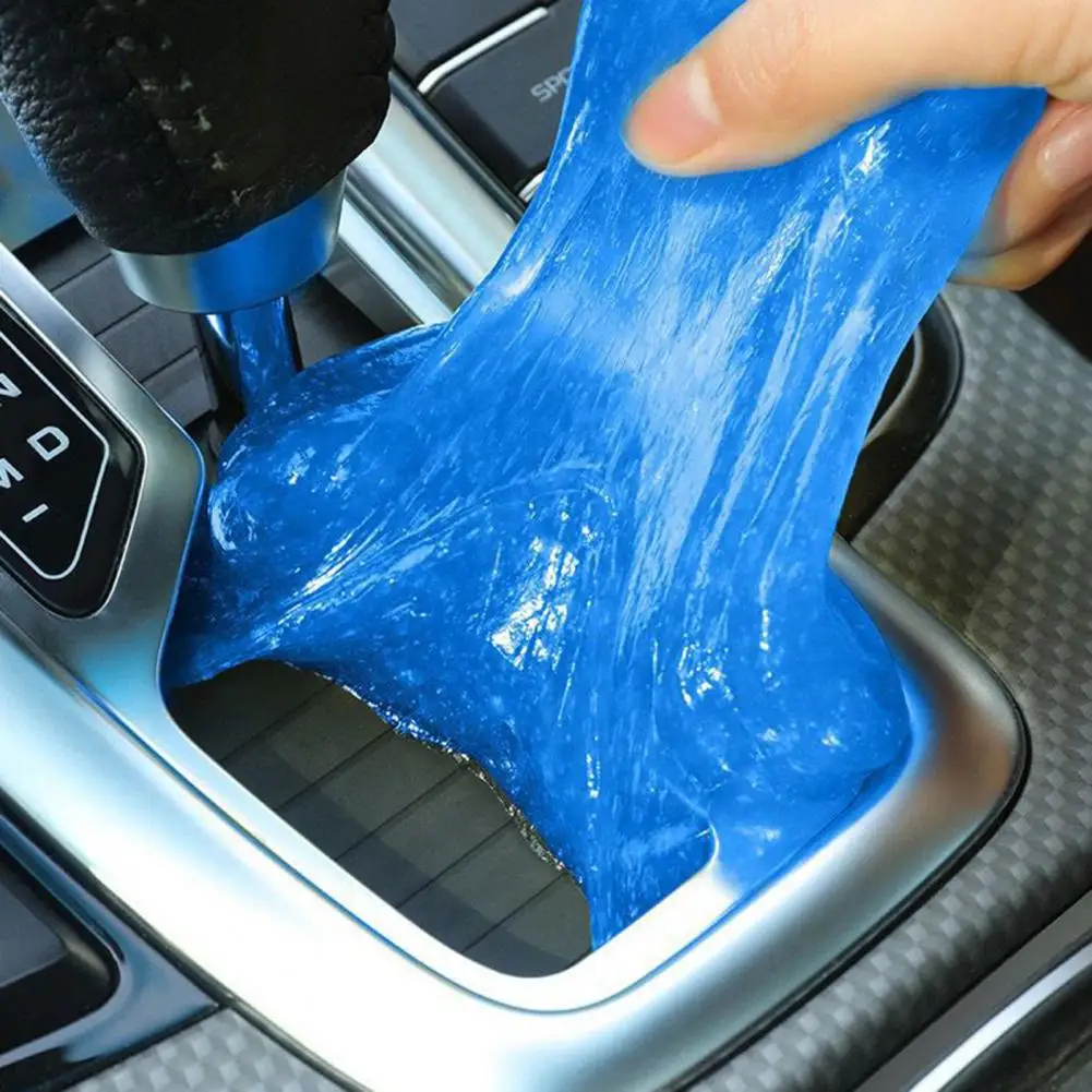 

Useful Car Cleaning Clay Dead Corner Cleaning Solid Color Cleaning Gel Auto Interior Outlet Dust Remover Glue