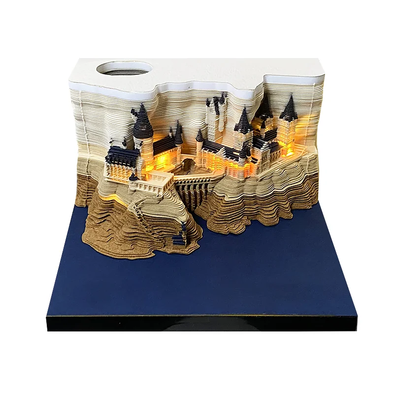 Omoxoi – Bloc-notes 3d Temple, 150 Feuilles, Bloc-notes 2023 Avec  Calendrier, Led, Avec Trou Pour Stylo, Notes Autocollantes, Cadeaux -  Figurines Et Miniatures - AliExpress