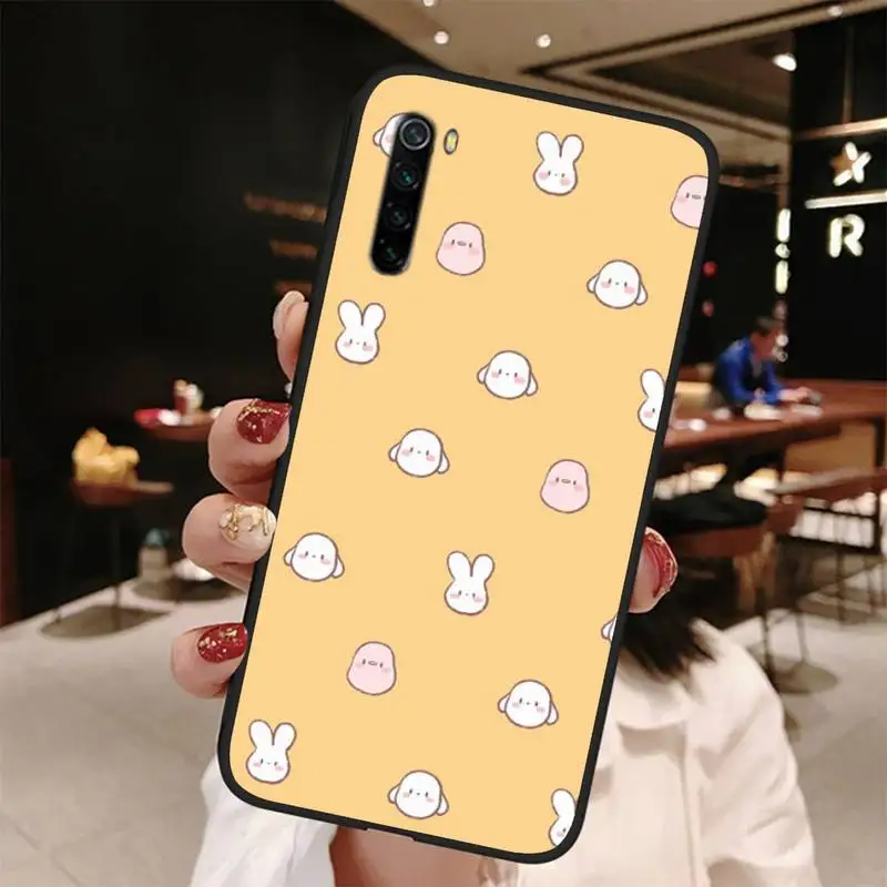 FFboost желтый чехол с мультипликационным принтом coque fundas etui для xiaomi note max mi 3 7 8 9se Redmi 7a