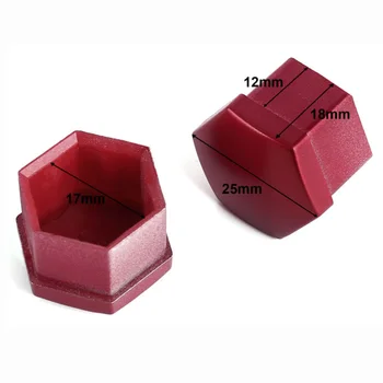 

17mm Bolt Nut Cap With 2*Removal Tool Equipment Replacement Car Auto 20pcs