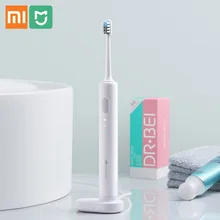Mijia Doctor BEI Xiaomi sonic электрическая зубная щетка USB перезаряжаемая Водонепроницаемая электрическая ультра звуковая отбеливающая зубная щетка es