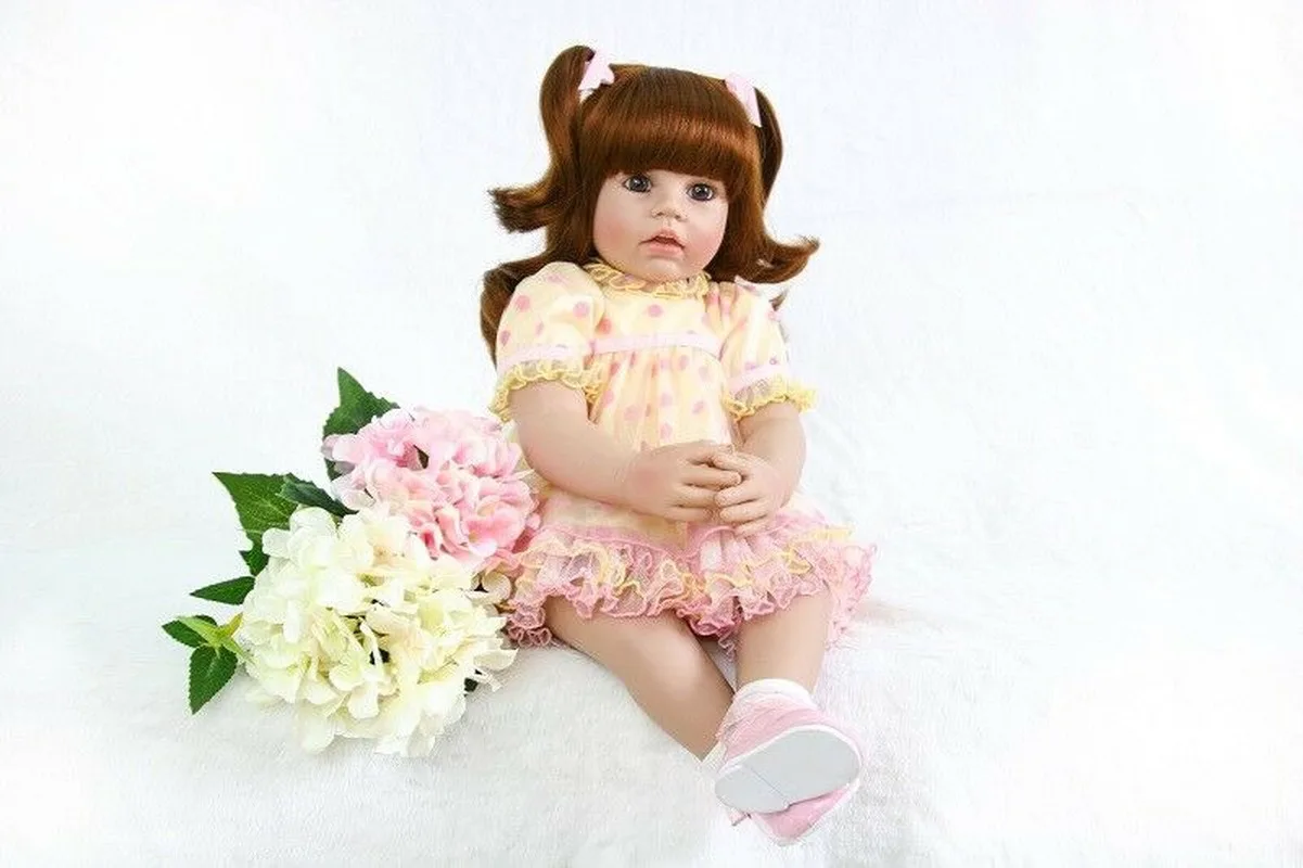 Reborn baby Dolls 2" ручной работы винил принцесса девочка новорожденный реальный вид игрушки для детей Детские игрушки для девочек